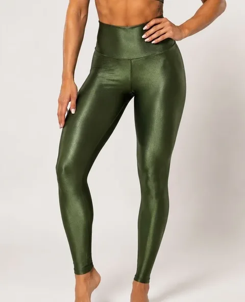Legging Cirrê de Cós Alto Costura Reforçada | 295 Gramatura