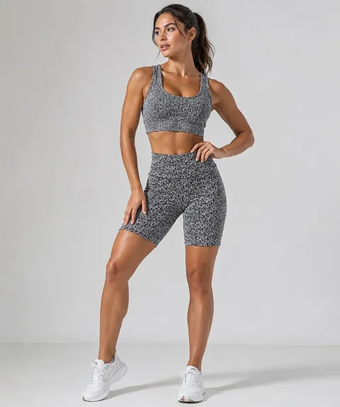 Short Jacquard Meia Coxa Premium | 300 Gramatura